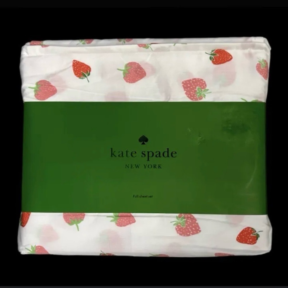 Kate Spade Full Strawberry Sheets